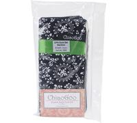 CHIAOGOO Green Ribbon Doppelspitz-Stricknadel-Set aus Bambus, 15,2 cm