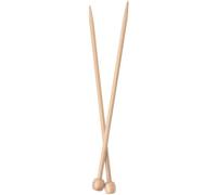 ChiaoGoo Jackenstricknadeln aus Bambus 23 cm 8,00 mm Natur Beige 1 Einheit CG1011-11