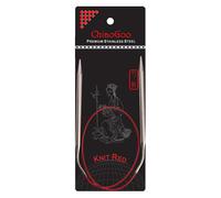 ChiaoGoo Knit RED circular needle 60cm 8.00mm - 1pc