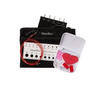 ChiaoGoo Lace Twist Mini Auswechselbare Rundnadel Set Edelstahl Chirurgenstahl 60-80-100 cm 1,5-2,5 mm 5 Größen