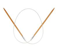 ChiaoGoo Circular 24 inch (61cm) Bamboo Dark Patina Knitting Needle Size US 0 (2mm) 2024-0