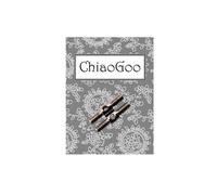 ChiaoGoo Seilverbinder für austauschbare Seilsysteme 2501-L (Large) – 2 Stück, Silber