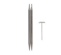 ChiaoGoo Twist Stainless Steel Lace Tips 3"-Size 7/4.5mm