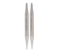 ChiaoGoo CG7503-10.5 Nadel Tipps, Stainless Steel, Silber, 8cm, 6.5mm, 2 Count