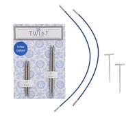Chiaogoo - Chiaogoo Twist (5 + 8 cm, 3,50 mm) Spitze kurz austauschbare Nadel -Tipps Combo -Pack - 1 Einheit