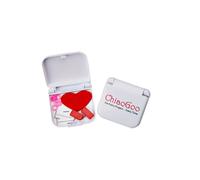 ChiaoGoo TWIST Mini Tool Kit Zubehörset für Stricknadeln Weiß Rot 7 x 6,5 cm 1 Einheit