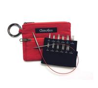 ChiaoGoo Twist Red Lace Nadelspitzen-Set Shorties 2,0-3,25 mm 5 cm/8 cm lang CG7230M