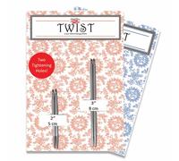 ChiaoGoo TWIST Short Combo auswechselbare Nadelspitzen in verschiedenen Größen und Längen5 + 8 cm / 5,00 mm