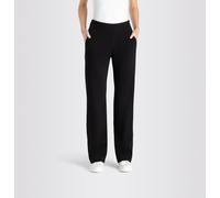 MAC Hose Chiara Straight Fit Light Jersey Schwarz D44/L32