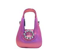 Chiara Ferragni Golden Eye Star, Abendtasche Satin, Pink