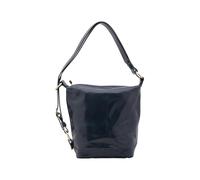 Chiara Ferretti 5528 Damen-Handtasche aus echtem Leder, hergestellt in Italien, 34 x 33 x 15 cm, blau, Taglia unica