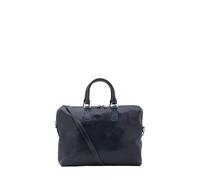 Chiara Ferretti Arbeitstasche für Herren aus echtem Leder, hergestellt in Italien, 37 x 27 x 6 cm, 5565, blau, Taglia unica