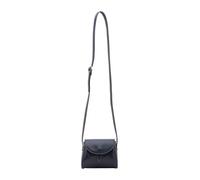 Chiara Ferretti Umhängetasche für Damen aus echtem Leder Made in Italy 14 x 18 x 7 cm 5525, blau, Taglia unica