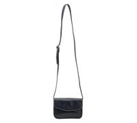 Chiara Ferretti Umhängetasche für Damen aus echtem Leder Made in Italy 19 x 13 x 9,5 cm 5511, blau, Taglia unica