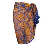 CHIC DIARY Weicher Dünner Strand Sarong Pareo Strandtuch großes Wickeltuch Bikini Cover-Up Sommer Strandkleid Damen