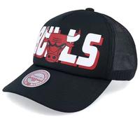 Chicago Bulls NBA Mitchell & Ness Billboard Trucker Snapback Einheitsgrösse Teamfarben