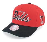 Mitchell & Ness Snapback Cap NBA Team Script Chicago Bulls red/Black
