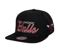 Chicago Bulls NBA Mitchell & Ness Team Script 2.0 Snapback Einheitsgrösse Teamfarben