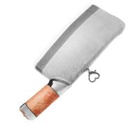 CHICAMPERA Halloween Plüsch Geldbörse in Messerform mit 33cm Länge Sicher und Gruselig aus Kurzem Plüsch und Pp Baumwolle für Rollenspiele und Partys