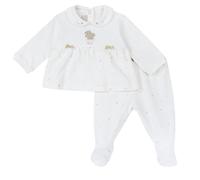 Chicco, Baby Anzug Set 0-24 Monate mit Bequemer Öffnung, aus Warmem und Weichem Chenille, Waschbar in der Waschmaschine, Baby Anzug für Mädchen und Jungen, 0-24 Monate, GeschenkIdeen