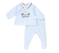 Chicco, Baby Anzug Set mit Bequemer Öffnung mit Knöpfen, in Warmem und Weichem Chenille, Waschbar in der Waschmaschine, Baby Set 0-24 Monate, Geschenkideen Neugeborene