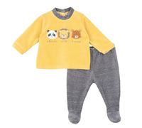 Chicco, Baby Anzug Set mit Bequemer Öffnung mit Knöpfen, in Warmem und Weichem Chenille, Waschbar in der Waschmaschine, Baby Set 0-24 Monate, Geschenkideen Neugeborene