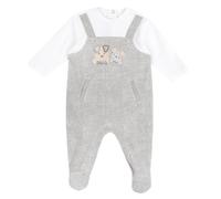 Chicco, Baby Strampler Junge/ Mädchen, mit Bequemer Frontöffnung, aus Warmem und Weichem Stoff, Maschinenwaschbar, Babykleidung Junge/ Mädchen 0-24 Monate, Neugeborenen Geschenk Idee