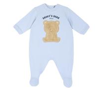 Chicco, Baby Strampler Junge/ Mädchen, mit Bequemer Frontöffnung, aus Warmem und Weichem Stoff, Maschinenwaschbar, Babykleidung Junge/ Mädchen 0-24 Monate, Neugeborenen Geschenk Idee