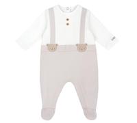 Chicco, Baby Strampler Junge/ Mädchen, mit Bequemer Frontöffnung, aus Warmem und Weichem Stoff, Maschinenwaschbar, Babykleidung Junge/ Mädchen 0-24 Monate, Neugeborenen Geschenk Idee