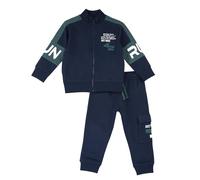 Chicco, Baby Strampler, Komplett mit Langen Hosen und Sweatshirt, mit Bequemem Reißverschluss und Kordelzug, aus Weichem Waschbarem Stoff, Baby- und Jungenbekleidung