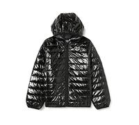 Chicco Jacke mit Reißverschluss und Kapuze für Mädchen und Jungen, Schwarz, 98 cm