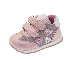 Chicco, Kindersneaker mit Doppeltem Klettverschluss, Bequem, Flexibel und Atmungsaktiv, Perfekt für Frühling, Herbst und Winter, Kinderschuhe für Mädchen, Entworfen in Italien
