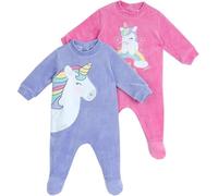 Chicco Unisex Baby Set aus Chenille-stramplern mit Fuß Winter Schlafanzüge