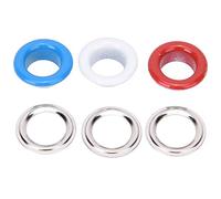 CHICIRIS 200 Stück Bunte Metall-Ösen-Ösen für -Handwerk, Schuhe, Kleidung, Dekoration, 8 Mm, 10 Mm, Eisen (Eisen)