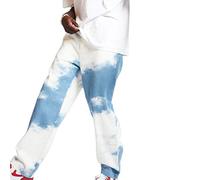 Chickw1 Herren Jeans Bootcut Regular Fit Straight Leg Denim Freizeithose Basic Stretch Hose Baumwolle Business Freizeit Büro Hochwertige Jeans-Hose für Männer (Hellblau,XXXL)