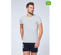 Chiemsee 2er-Set: Shirts in Grau - Größe S | Herren Plussize