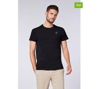 Chiemsee T-Shirts Herren schwarz, XL