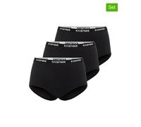 Chiemsee 3er-Set: Pantys in Schwarz - Größe XS | Damen Unterteile