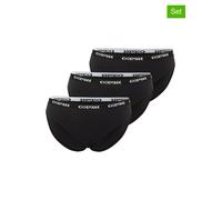 Chiemsee 3er-Set: Slips in Schwarz - Größe M | Damen Unterteile