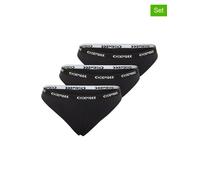 Chiemsee 3er-Set: Strings in Schwarz - Größe M | Damen Unterteile