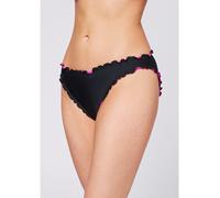 Bikini-Hose CHIEMSEE, Damen, Gr. 40, schwarz beauty, 80% Polyamid, 20% Elasthan, Badehosen Bikini-Hose (79064809-40) schwarz beauty