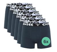 Chiemsee Boxershorts Herren I 6er Set Kurze Herren Unterhosen mit elastischem Waistband Style I Regular fit Boxershorts Men aus atmungsaktiver Baumwolle I 2 Farben, Größe S-4XL