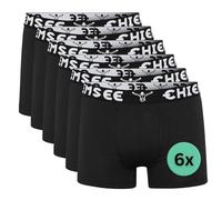 Chiemsee Boxershorts Herren Schwarz 2XL I 6er Set I Baumwolle