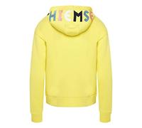 Chiemsee Comfort-Fit Hoodie in O-Shape mit Label-Kapuze, XS, 12-0742 Lemon Verbena