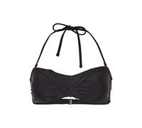 Chiemsee Damen Bikinioberteil unifarben Bikini, Deep Black, 36