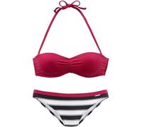 Chiemsee Damen Bügel Bandeau Bikini (DE/NL/SE/PL, Körbchengröße & Bandgröße, 40, C, Fuchsia)
