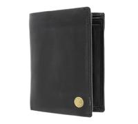 Chiemsee Geldbörse Echt Leder schwarz Herren, Damen - 020486