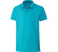 Chiemsee Herren Poloshirt, 100% Baumwolle, bequemes Poloshirt/T-Shirt mit lässigem Kragen, leichte Herrenoberbekleidung, atmungsaktiv & luftdurchlässig, Türkis, Gr. XXL