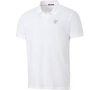 Chiemsee Herren Poloshirt, 100% Baumwolle, bequemes Poloshirt/T-Shirt mit lässigem Kragen, leichte Herrenoberbekleidung, atmungsaktiv & luftdurchlässig, Weiß, Gr. XXL