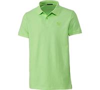 Chiemsee Herren Poloshirt, 100% Baumwolle, bequemes Poloshirt/T-Shirt mit lässigem Kragen, leichte Herrenoberbekleidung, atmungsaktiv & luftdurchlässig, Hellgrün, Gr. XXL